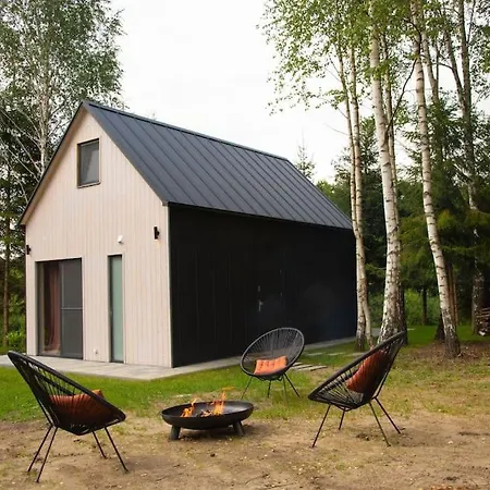 Zywiolowo - W Stylu Stodoly Z Placem Zabaw I Stawem - Ogien Holiday home *