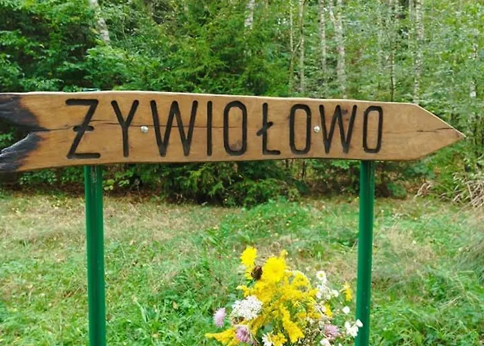 Zywiolowo - W Stylu Stodoly Z Placem Zabaw I Stawem - Ogien *
